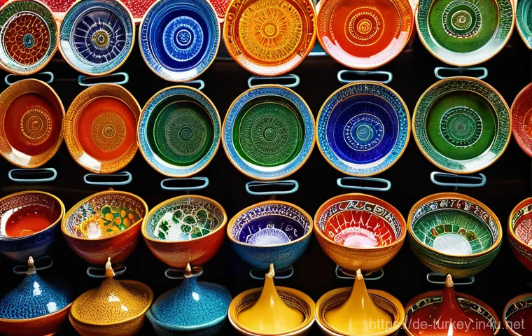 튀르키예 전통 시장 흥정 요령 - **Prompt:** A bustling, vibrant Turkish bazaar scene, captured at eye level, focusing on a friendly ...